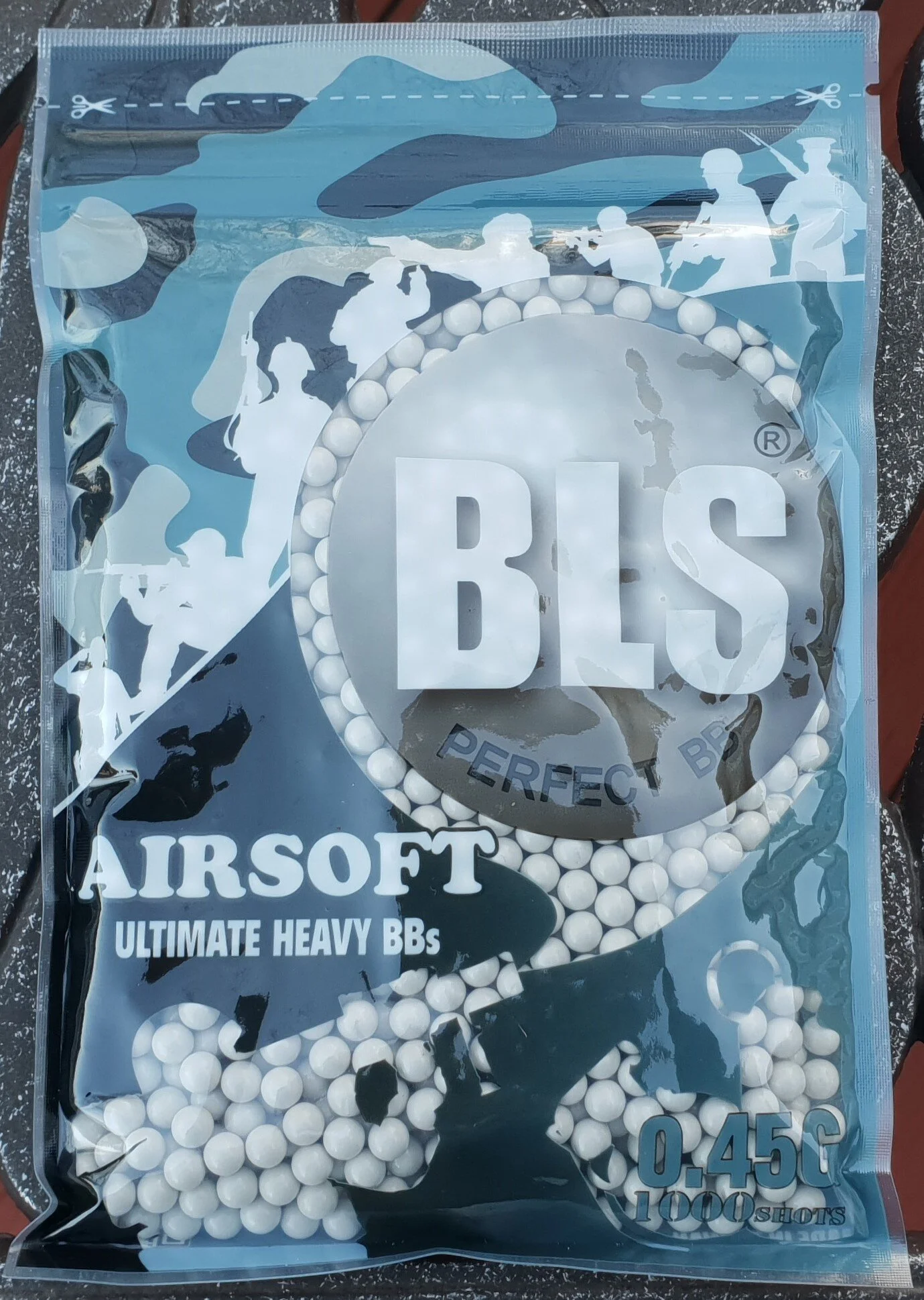 BLS PRECISION 0.45G ULTIMATE HEAVY AIRSOFT BB - 1000 ADET