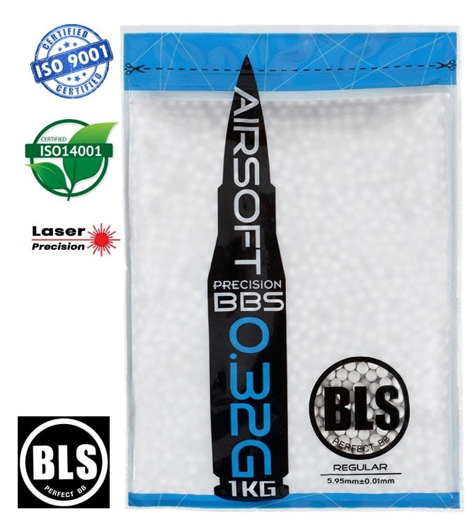 BLS PRECISION AIRSOFT BB 0.32G - 1KG - 3100ADET