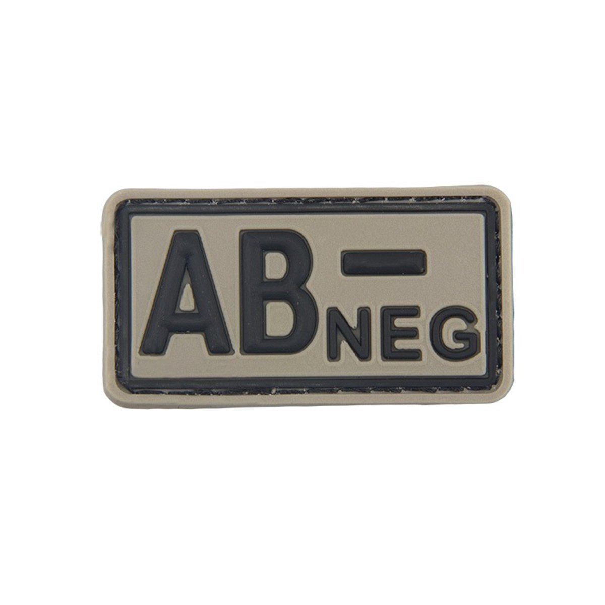 AB Rh Negatif ( - ) Kan Grubu Plastik Patch Bej
