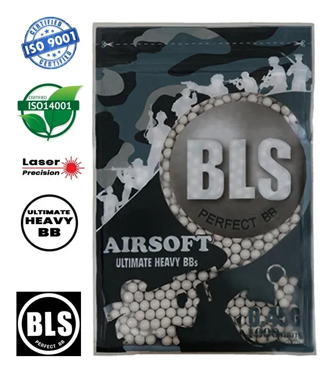 BLS PRECISION 0.45G ULTIMATE HEAVY AIRSOFT BB - 1000 ADET