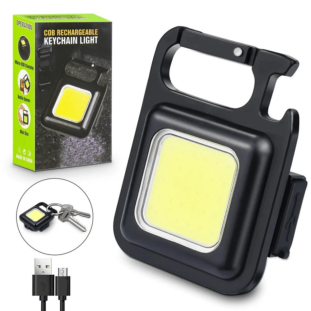 Keychain Light Şarjlı LED ÇOK AMAÇLI KULLANIM
