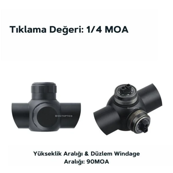 Victoptics B1 4x32C Kısa Tüfek Dürbünü OPSL-25