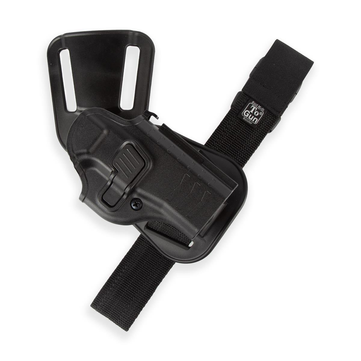 To Gun Holster Canik55 TP9 Mete Serisi Alçak Taşıma Tabanca Kılıfı Siyah SAĞ EL